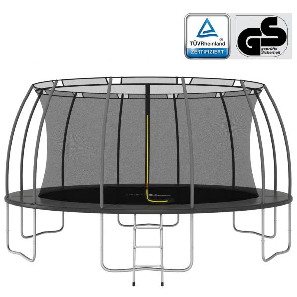 Trampolin-Set Rund 488x90 cm 150 kg