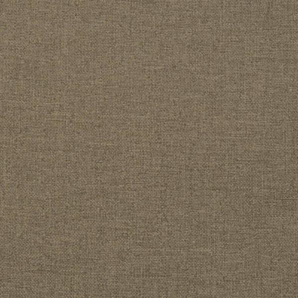 Niedriglehner-Auflagen 6 Stk. Melange Taupe 100x50x4 cm Stoff