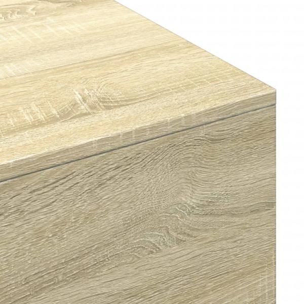 Couchtisch Sonoma-Eiche 100x49,5x31 cm Holzwerkstoff