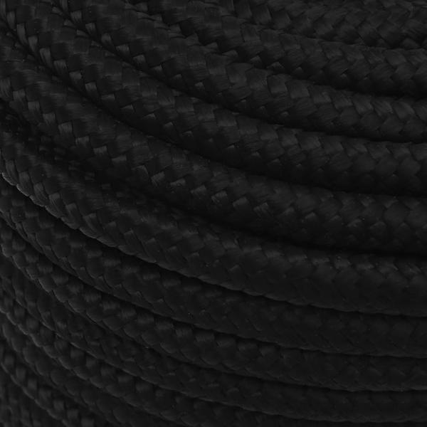 Arbeitsseil Schwarz 14 mm 250 m Polyester