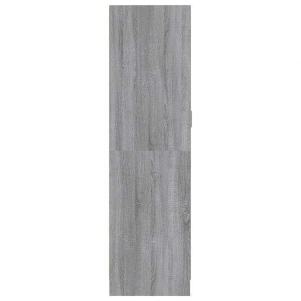 Kleiderschrank Grau Sonoma 82,5x51,5x180 cm Holzwerkstoff