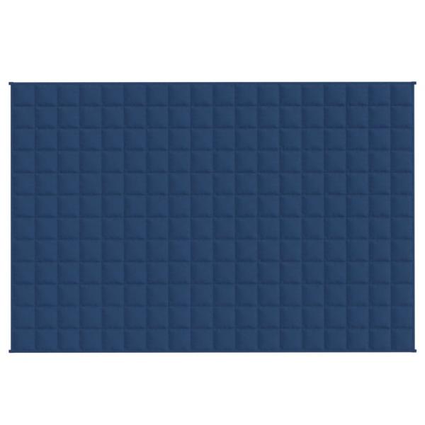 Gewichtsdecke Blau 120x180 cm 5 kg Stoff