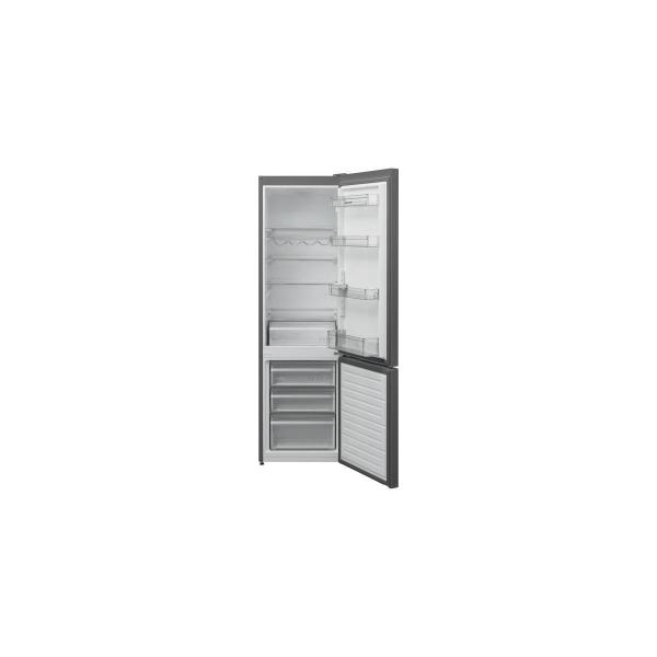 Sharp SJ-FBB05DTXLD-EU Kühl-Gefrierkombination, 60 cm breit, 288 L, NanoFrost, AdaptiFresh Fach, Inox Look