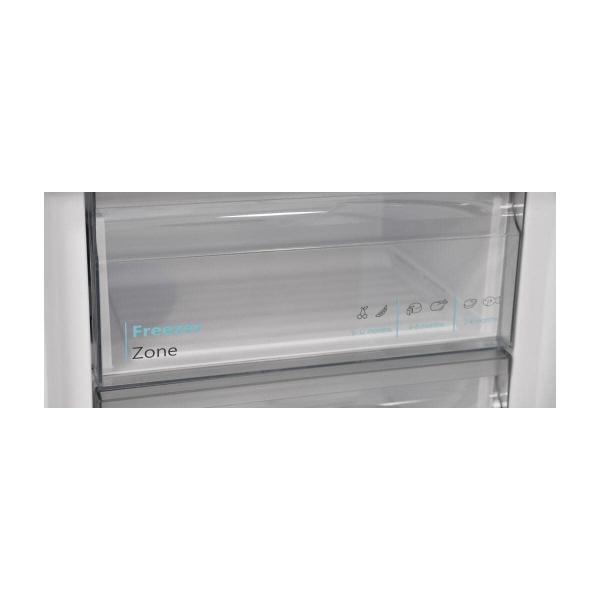 Sharp SJ-FBB05DTXLD-EU Kühl-Gefrierkombination, 60 cm breit, 288 L, NanoFrost, AdaptiFresh Fach, Inox Look