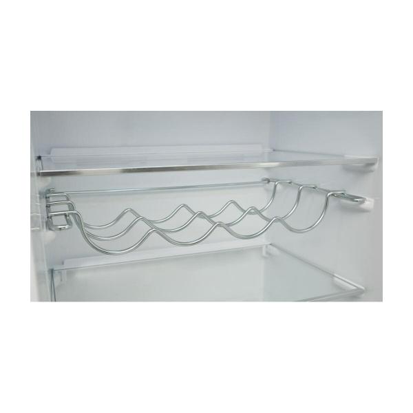 Sharp SJ-FBB05DTXLD-EU Kühl-Gefrierkombination, 60 cm breit, 288 L, NanoFrost, AdaptiFresh Fach, Inox Look