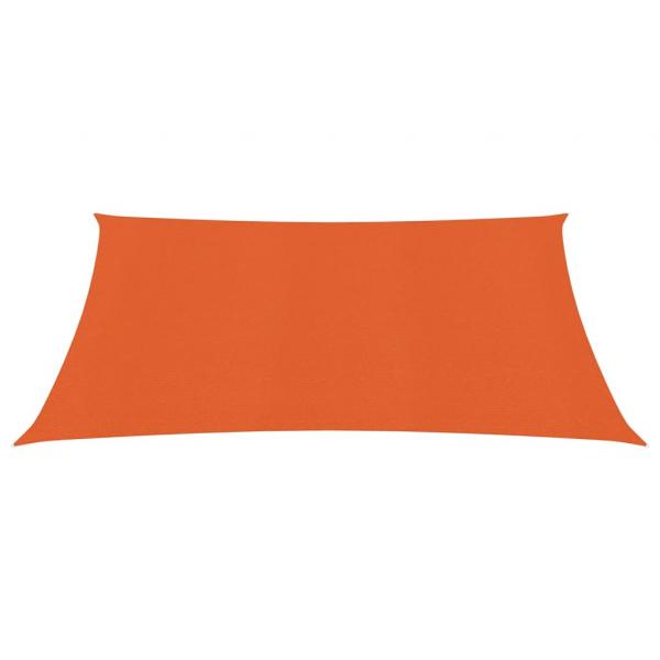 Sonnensegel 160 g/m² Orange 3x3 m HDPE