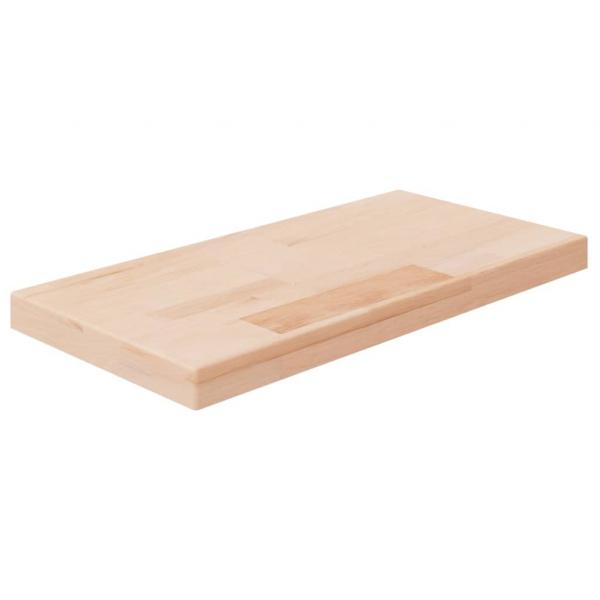 ARDEBO.de - Regalboden 40x20x2,5 cm Unbehandeltes Massivholz Eiche