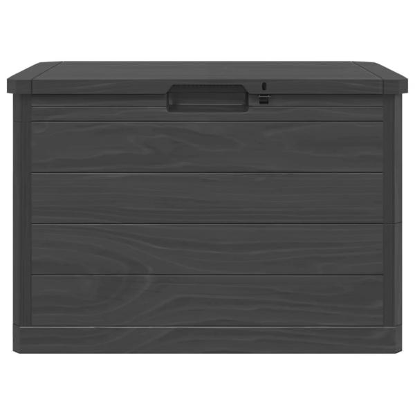 Outdoor-Kissenbox Anthrazit 77,5x44,5x53 cm Polypropylen