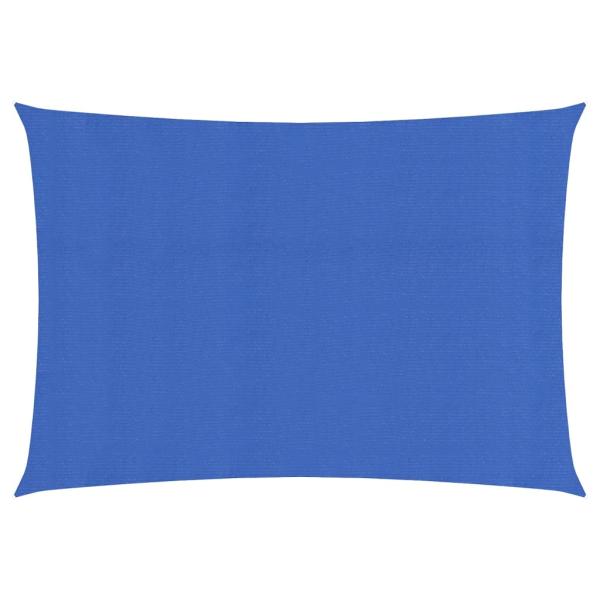 ARDEBO.de - Sonnensegel 160 g/m² Blau 2,5x4 m HDPE