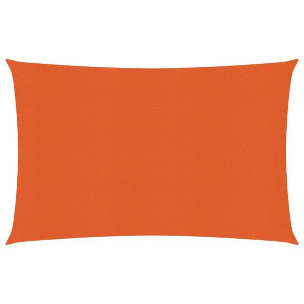 ARDEBO.de - Sonnensegel 160 g/m² Orange 2,5x3,5 m HDPE