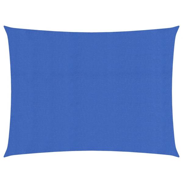 ARDEBO.de - Sonnensegel 160 g/m² Blau 2x3 m HDPE