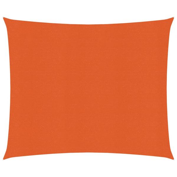 ARDEBO.de - Sonnensegel 160 g/m² Orange 2x2,5 m HDPE