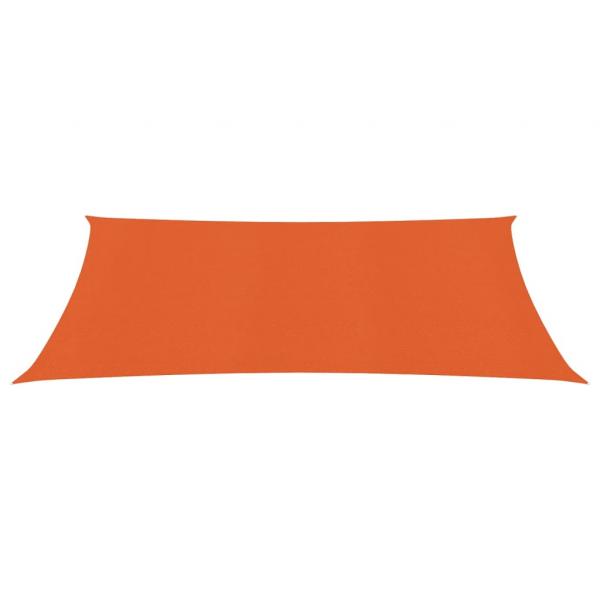 Sonnensegel 160 g/m² Orange 3,5x4,5 m HDPE