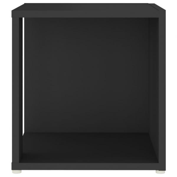 Beistelltisch Schwarz 33x33x34,5 cm Holzwerkstoff