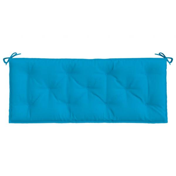 Gartenbank-Auflage Hellblau 120x50x7 cm Oxford-Gewebe