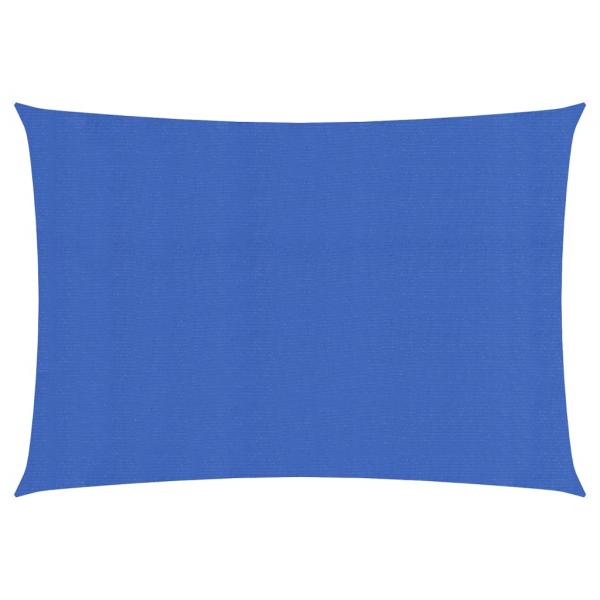 ARDEBO.de - Sonnensegel 160 g/m² Rechteckig Blau 2,5x5 m HDPE