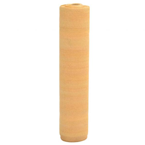 ARDEBO.de - Zaunblende Sandfarbe 1,2x25 m HDPE 75 g/m²