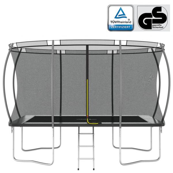 Trampolin-Set Rechteckig 335x244x90 cm 150 kg