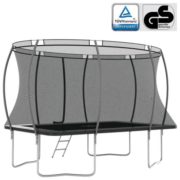 Trampolin-Set Rechteckig 335x244x90 cm 150 kg