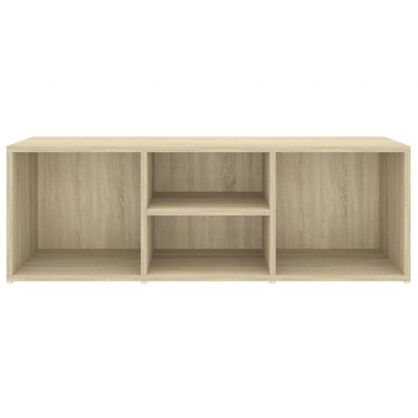 Schuhbank Sonoma-Eiche 105x35x35 cm Holzwerkstoff