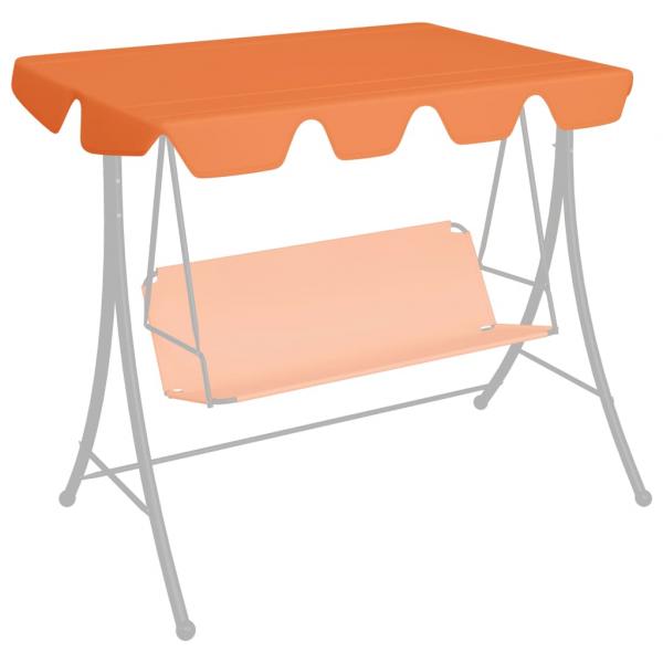 ARDEBO.de - Ersatzdach für Hollywoodschaukel Orange 150/130x105/70 cm