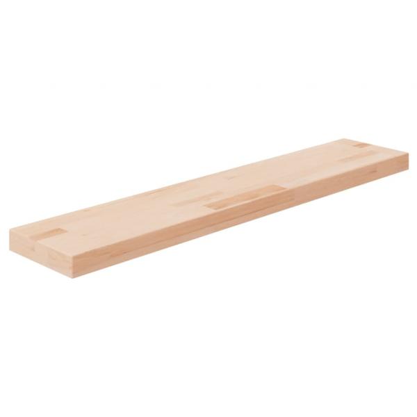 ARDEBO.de - Regalboden 100x20x4 cm Unbehandeltes Massivholz Eiche