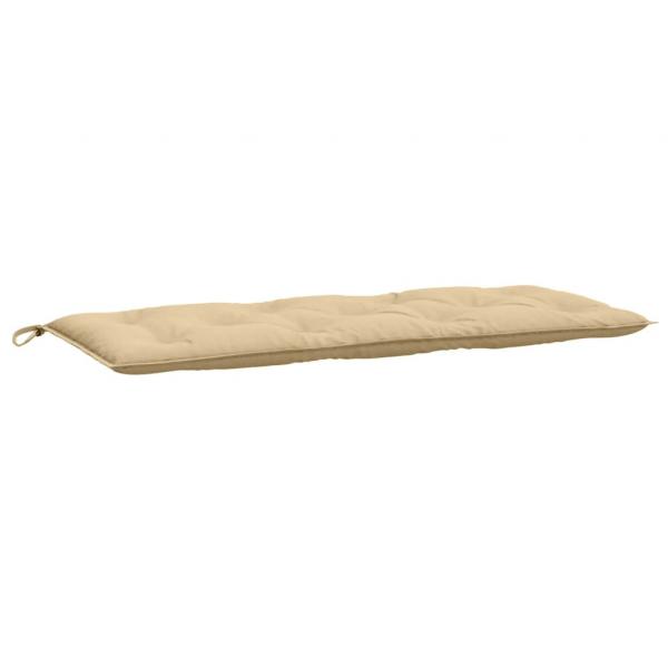 Gartenbank-Auflagen 2 Stk. Melange Beige 120x50x7 cm Stoff