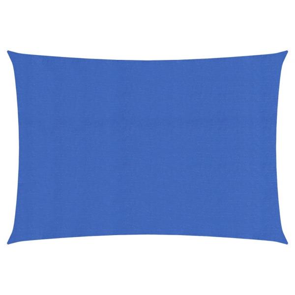 ARDEBO.de - Sonnensegel 160 g/m² Rechteckig Blau 4x6 m HDPE