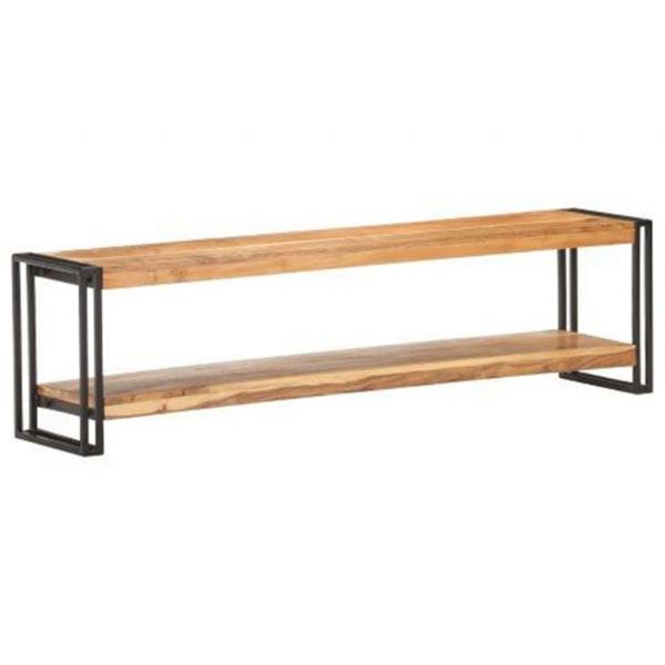 ARDEBO.de - TV-Schrank 150x30x40 cm Massivholz Akazie 