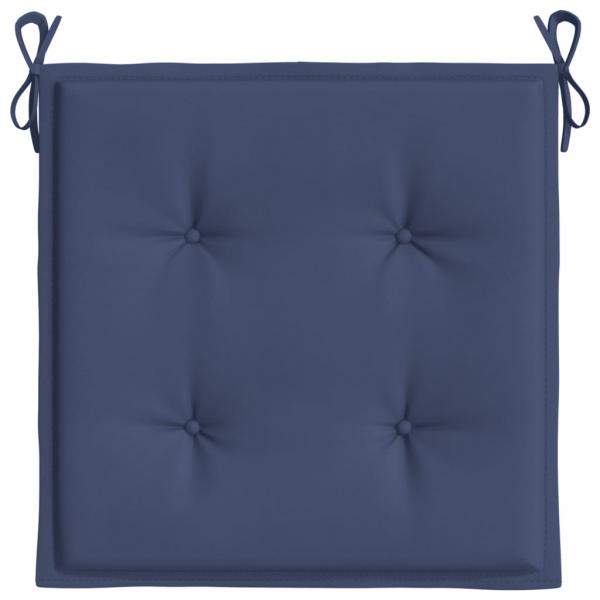 Palettenkissen 6 Stk. Marineblau 40x40x3 cm Oxford-Gewebe