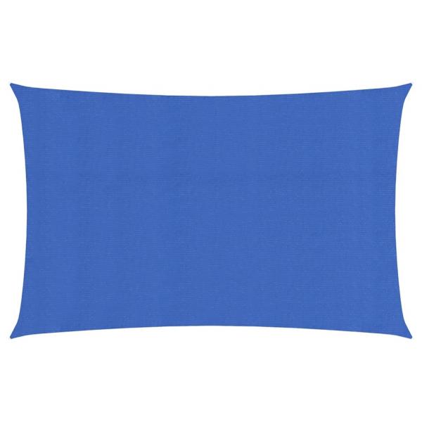 ARDEBO.de - Sonnensegel 160 g/m² Rechteckig Blau 3x6 m HDPE