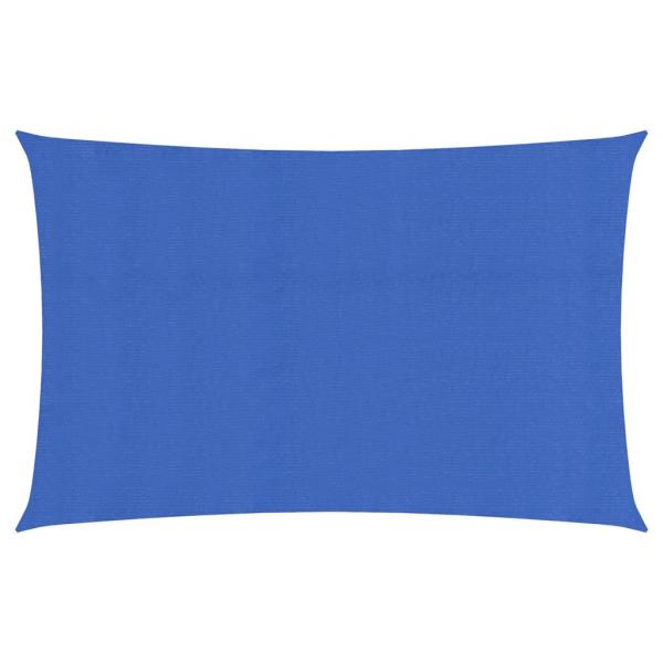 ARDEBO.de - Sonnensegel 160 g/m² Rechteckig Blau 4x7 m HDPE