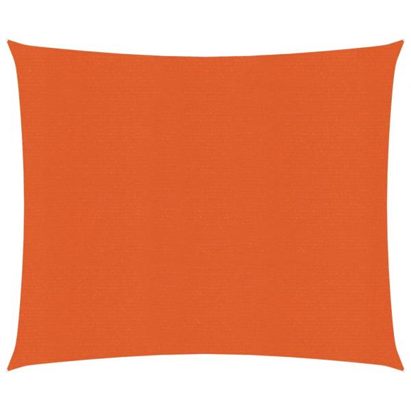 ARDEBO.de - Sonnensegel 160 g/m² Orange 2,5x2,5 m HDPE