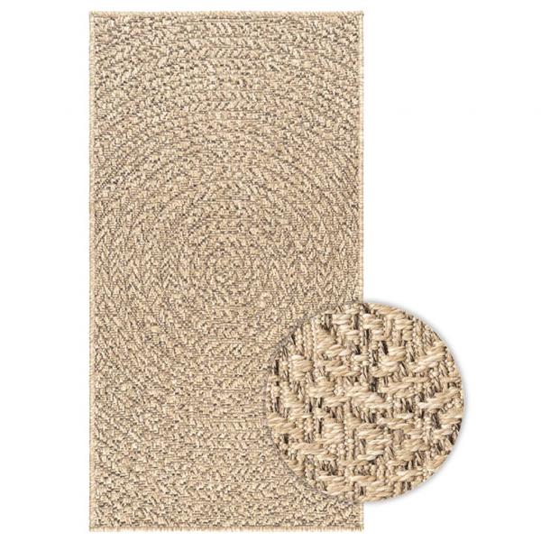 ARDEBO.de - Teppich ZIZUR 60x110 cm Jute-Optik Indoor und Outdoor