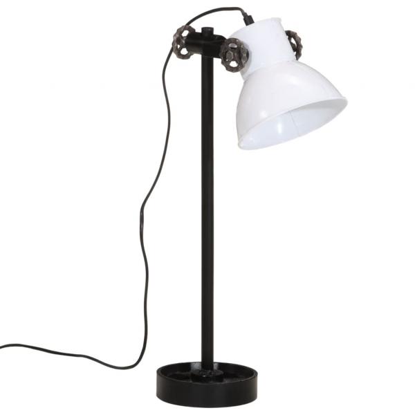 Schreibtischlampe 25 W Weiß 15x15x55 cm E27