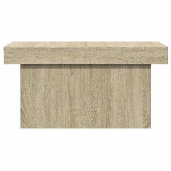 Couchtisch Sonoma-Eiche 80x55x40 cm Holzwerkstoff