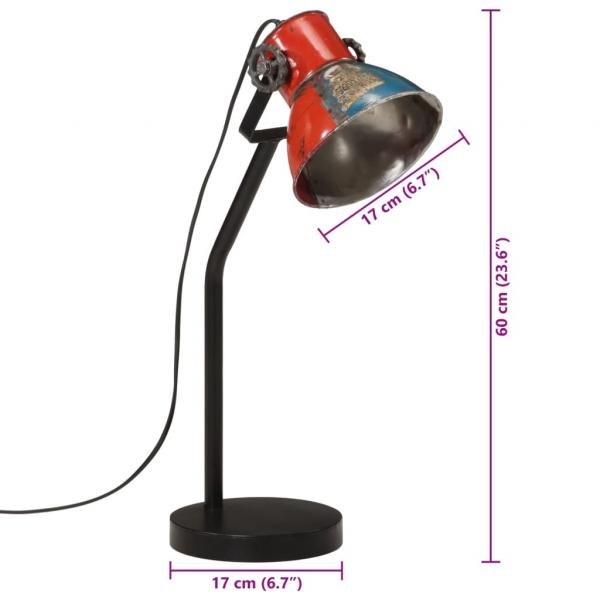 Schreibtischlampe 25 W Mehrfarbig 17x17x60 cm E27