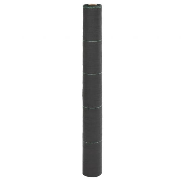 ARDEBO.de - Unkrautvlies Schwarz 1x50 m PP