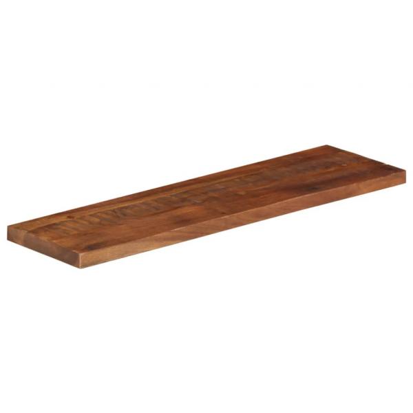 ARDEBO.de - Tischplatte 110x40x2,5 cm Rechteckig Altholz Massiv