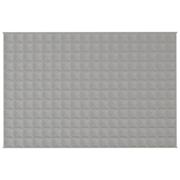 Gewichtsdecke Grau 122x183 cm 9 kg Stoff