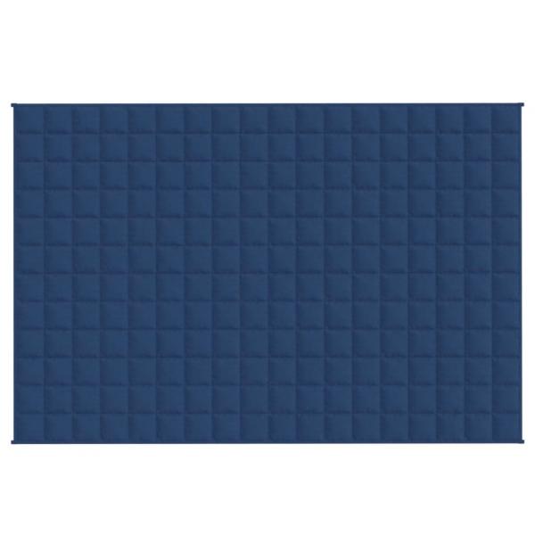 Gewichtsdecke Blau 122x183 cm 5 kg Stoff