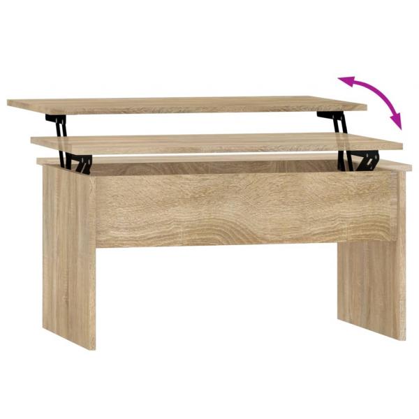 Couchtisch Sonoma-Eiche 80x50,5x41,5 cm Holzwerkstoff