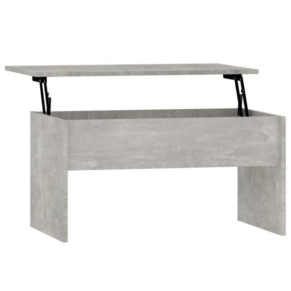 Couchtisch Betongrau 80x50,5x41,5 cm Holzwerkstoff