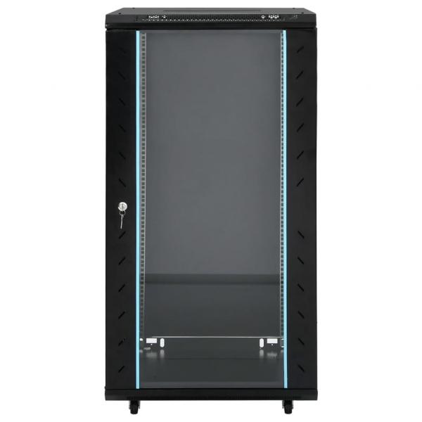 22U Netzwerkschrank auf Rollen 19" IP20 60x60x120 cm