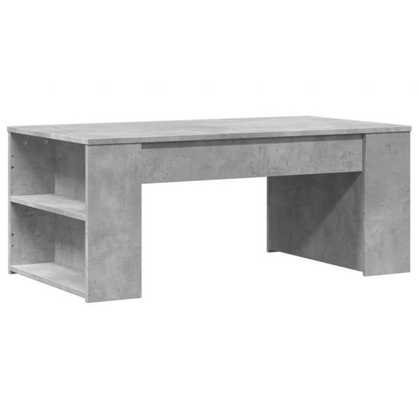 Couchtisch Betongrau 102x55x42 cm Holzwerkstoff