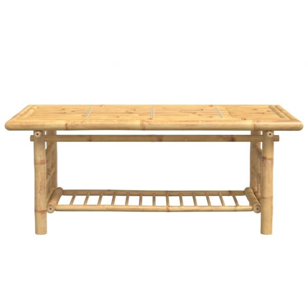 Couchtisch 110x55x45 cm Bambus