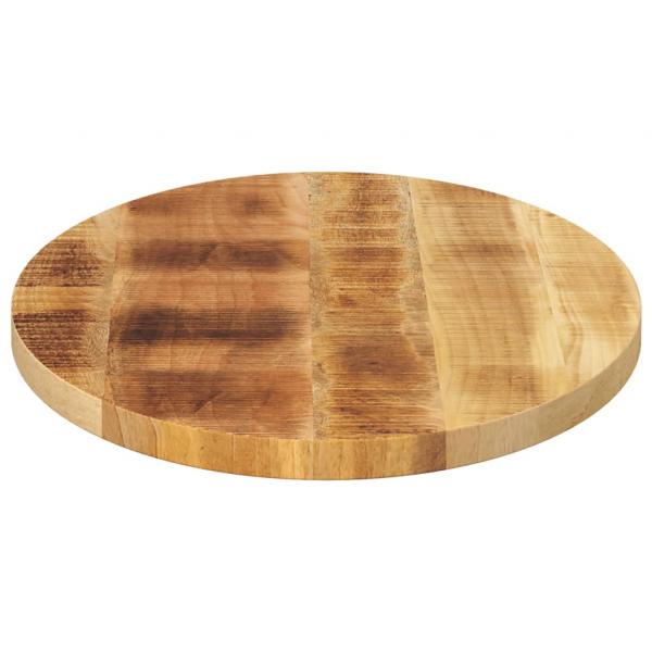 Tischplatte 100x50x2,5 cm Oval Massivholz Mango