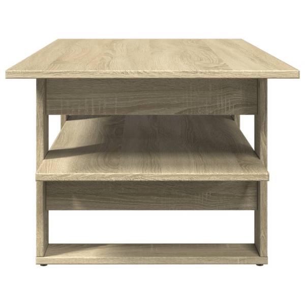 Couchtisch Sonoma-Eiche 102x55x42 cm Holzwerkstoff