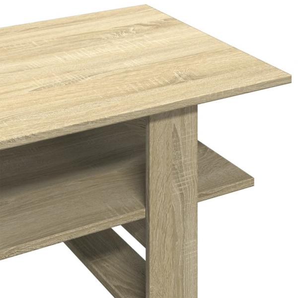 Couchtisch Sonoma-Eiche 102x55x42 cm Holzwerkstoff