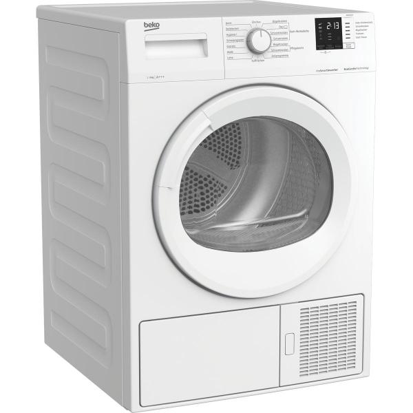 Beko DS852GAV 8kg A+++ Wärmepumpentrockner, 60 cm breit, ProSmart Inverter Motor, EcoGentle, AquaWave, weiß